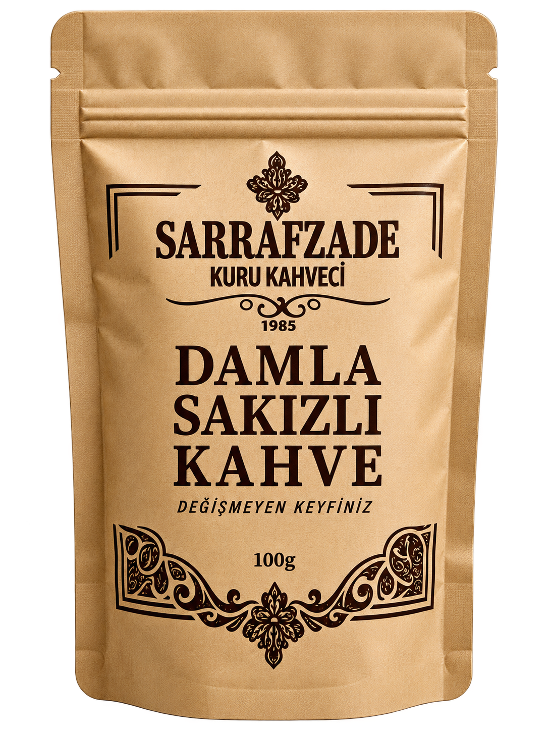 Sarrafzade Damla Sakızlı Türk Kahvesi paketi