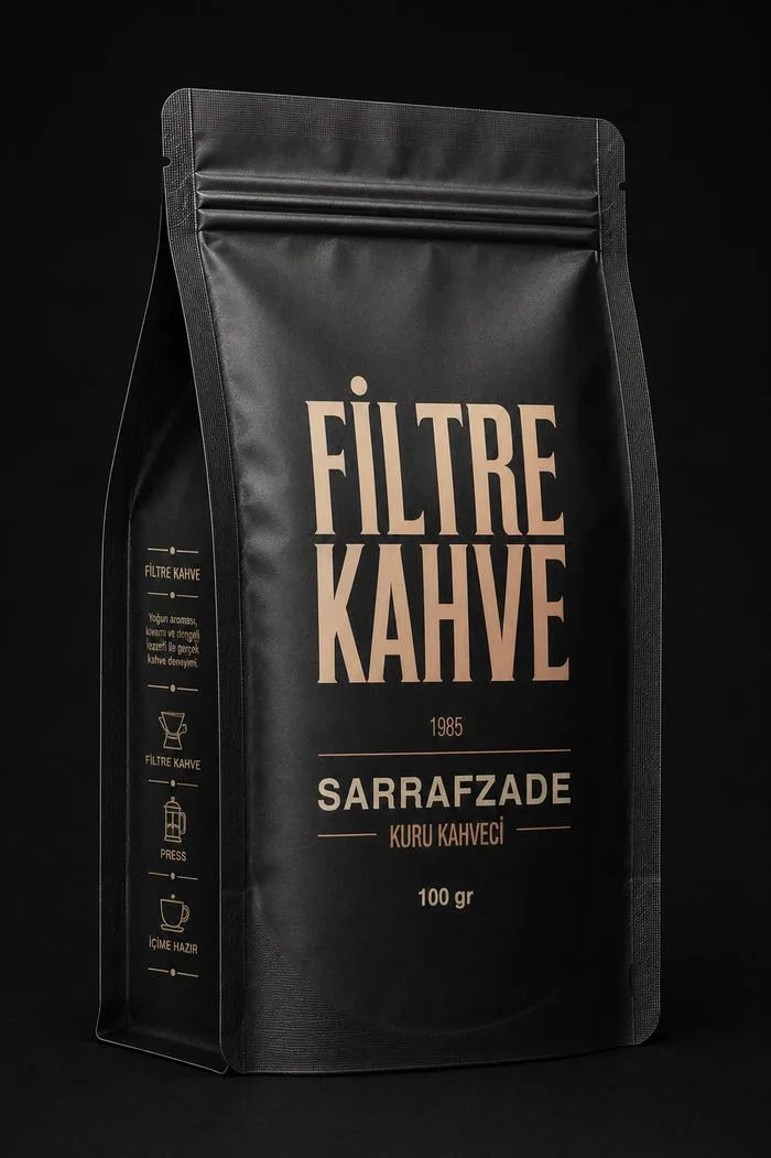 Sarrafzade Filtre Kahve 100g paketi